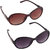 Aligatorr Combo Of 2 Cat Eye Ladies Sunglassesldy greybrn ladies coCRLK100