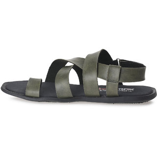 Paragon Max Men s Formal One Toe Sandals Olive