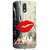 Snooky Printed Love You Mobile Back Cover For Moto G4 Plus - Multi