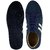 Blinder Navy Blue Suede Casual Sneakers Shoes For Men