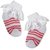 Tumble Pink Ankle Length Striped Socks