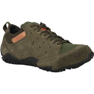 Buy Woodland Men s Olive Green Casual Shoe Online 3195 from ShopClues