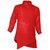 Tumble Red Full Sleeves Kurta  Dhoti Set