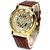 TRUE CHOICE GOLD OPEN DAIL ANALOG WATCH FOR MEN.