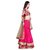 Aika Women's Pink Benglory Satin Semi-Stitched LA82-Gulabo  Lehenga Choli