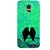 Snooky Printed Love Birds Mobile Back Cover For Samsung Galaxy S5 Mini - Multicolour