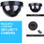 Anand India Fake Sensor Dome Wireless Security Camera With Blinking Led Realistic Looking CCTV Surveillance