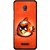 Snooky Printed Wouded Bird Mobile Back Cover For Micromax Canvas Spark Q380 - Red