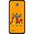 Snooky Printed God Rama Mobile Back Cover For Micromax Canvas Mad A94 - Orrange