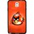 Snooky Printed Wouded Bird Mobile Back Cover For Samsung Galaxy Note 3 - Red