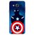 Snooky Printed America Sheild Mobile Back Cover For Samsung Galaxy On5 - Multicolour