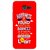 Snooky Printed Happiness Is Every Where Mobile Back Cover For Asus Zenfone 4 - Red