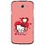Snooky Printed Pinky Kitty Mobile Back Cover For Samsung Galaxy Mega 5.8 - Pink