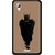 Snooky Printed Hiding Man Mobile Back Cover For Micromax Canvas Doodle 3 A102 - Brown