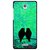 Snooky Printed Love Birds Mobile Back Cover For Gionee Marathon M4 - Green