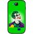 Snooky Printed Ismail Please Mobile Back Cover For Micromax Canvas Fun A63 - Green