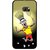 Snooky Printed Adivasi Sports Mobile Back Cover For HTC One M10 - Yellow