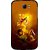 Snooky Printed Maa Durga Mobile Back Cover For Micromax Canvas 2 A110 - Yellow