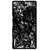 Snooky Printed Rocky Mobile Back Cover For Sony Xperia M - Black