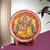 Divinely painted Lord Ganesh Plate