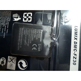 Panasonic CGR-S006E/1C Li-Ion Akku für Lumix DMC-FZ50/38/30/28/18/8/7