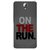 Snooky Printed On The Run Mobile Back Cover For Lenovo A5000 - Grey