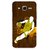 Snooky Printed Chamoins wins Mobile Back Cover For Samsung Galaxy Core Prime - Brown