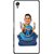 Snooky Printed Cricket Ka Badshah Mobile Back Cover For Sony Xperia X - White