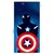 Snooky Printed America Sheild Mobile Back Cover For Sony Xperia Z Ultra - Blue
