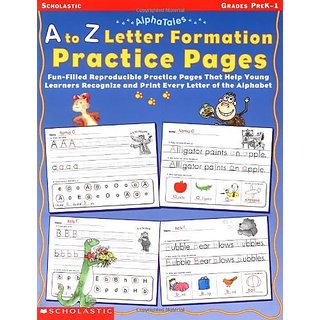 Buy AlphaTales: A to Z Letter Formation Practice Pages: Fun-filled ...