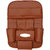 Autofurnish 3D Car Auto Seat Back Multi Pocket Storage Bag Organizer with Car Meal Tray (Tan)