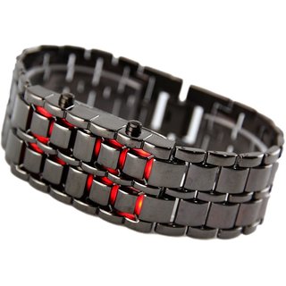 Lumina Combo of LED Bracelet Watch with S-Showy Sport Watch for Men's