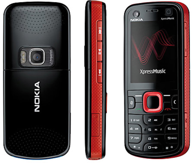 nokia 5320 red