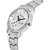 Arum Silver Round Dial Stainless Steel Strap Wrist Watch for Women's and Girl's ASWW-020