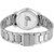 Arum Silver Round Dial Stainless Steel Strap Fashion Wrist Watch for Women's and Girl's ASWW-023