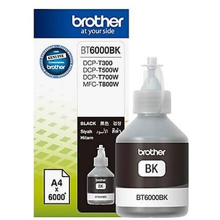 Original Brother Ink Bt6000 Black Colour For T300   T500 Printers (Black) offer