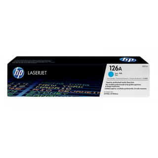 HP 126A Cyan LaserJet Toner Cartridge (Cyan) offer