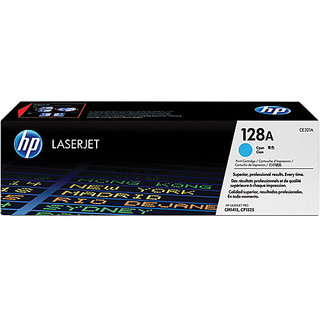 HP 128A Cyan LaserJet Toner Cartridge (Cyan) offer