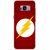 Snooky Printed High Voltage Mobile Back Cover For Samsung Galaxy S8 - Red