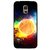Snooky Printed Paint Globe Mobile Back Cover For Samsung Galaxy S5 Mini - Multi