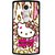 Snooky Printed Cute Kitty Mobile Back Cover For Lg Leon - Multi