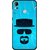 Snooky Printed Beard Man Mobile Back Cover For HTC Desire 10 Pro - Multi
