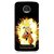 Snooky Printed Angry Man Mobile Back Cover For Moto Z - Multi