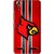 Snooky Printed Red Eagle Mobile Back Cover For Lenovo A6000 - Red