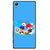 Snooky Printed Childhood Mobile Back Cover For Sony Xperia X - Blue
