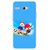 Snooky Printed Childhood Mobile Back Cover For Intex Aqua 3G Pro - Blue