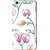 Snooky Printed Flower Sketch Mobile Back Cover For Gionee Elife S6 - White