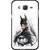 Snooky Printed Angry Batman Mobile Back Cover For Samsung Galaxy J7 - Multicolour