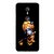 Snooky Printed God Krishna Mobile Back Cover For Gionee A1 - Black