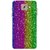 Snooky Printed Sparkle Mobile Back Cover For Samsung Galaxy J7 Max - Multicolour
